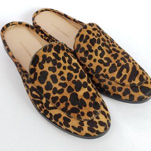 Banana Republic Calf Hair Demi Slide Loafer